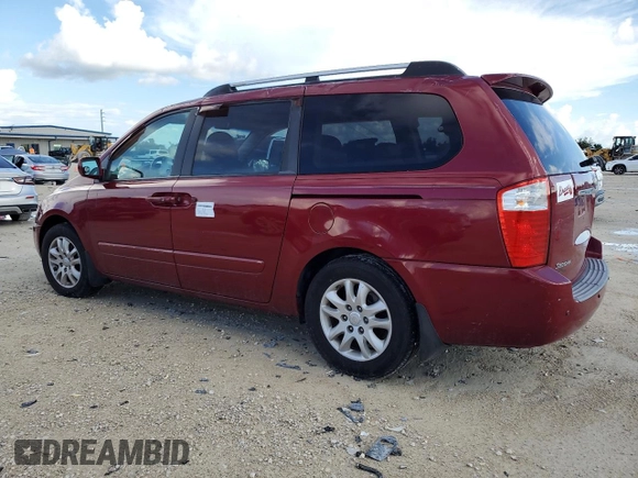 2006 Kia Sedona LX with VIN KNDMB233366016910, listed as a Copart auction lot 73878624 with 0 mi miles and Salvage Title. Bid and sale history available at carsss.com. Image 2.