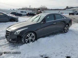 2014 Cadillac CTS Vsport Premium RWD with VIN 1G6AV5S82E0149235, listed as a Copart auction lot 44722395 with 88,085 mi miles and Salvage Title. Bid and sale history available at carsss.com. Image 1.