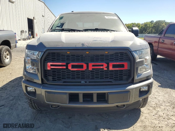 2016 Ford F-150 XLT with VIN 1FTEW1EP7GFB98034, listed as a Copart auction lot 49425125 with 128,687 mi miles and Salvage Title. Bid and sale history available at carsss.com. Image 5.