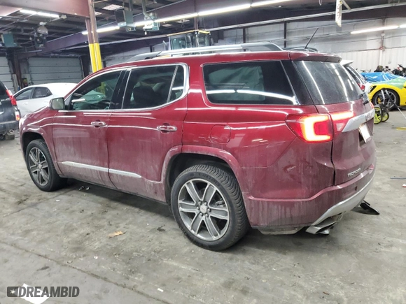 2017 GMC Acadia Denali with VIN 1GKKNXLS9HZ265835, listed as a Copart auction lot 41785125 with 90,981 mi miles and Salvage Title. Bid and sale history available at carsss.com. Image 2.