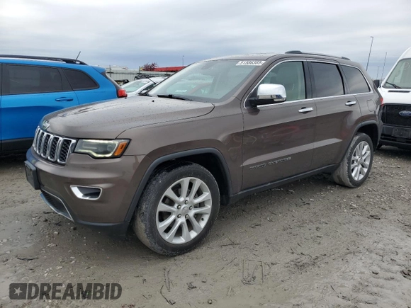 2017 Jeep Grand Cherokee Limited with VIN 1C4RJFBG2HC739821, listed as a Copart auction lot 51586385 with 118,138 mi miles and Salvage Title. Bid and sale history available at carsss.com. Image 1.