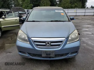2005 Honda Odyssey EX-L with VIN 5FNRL38705B030402, listed as a Copart auction lot 54888425 with 196,215 mi miles and Clean title. Bid and sale history available at DreamBid. Image 5.