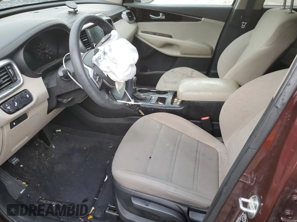 2020 Kia Sorento L with VIN 5XYPG4A39LG625280, listed as a Copart auction lot 51612855 with Not Provided miles and Salvage Title. Bid and sale history available at DreamBid. Image 7.