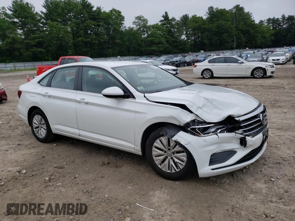 2019 Volkswagen Jetta S with VIN 3VWC57BU0KM205239, listed as a Copart auction lot 61023915 with 77,089 mi miles and Salvage title. Bid and sale history available at DreamBid. Image 4.