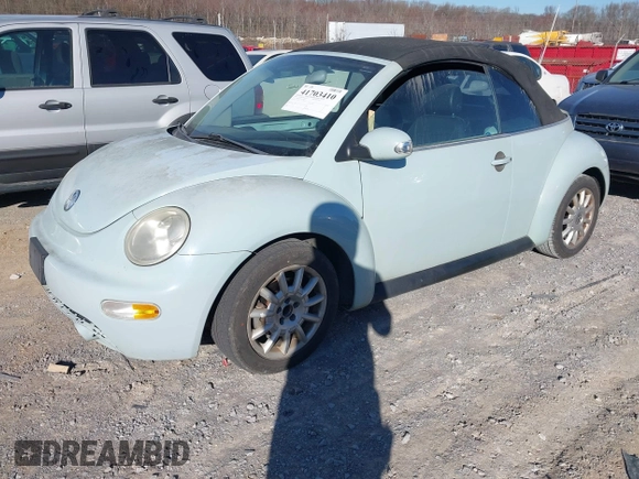 2004 Volkswagen Beetle with VIN 3VWCM21YX4M308827, listed as a IAAI auction lot 41703410 with 163,192 mi miles and . Bid and sale history available at DreamBid. Image 2.