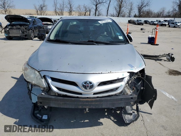 2011 Toyota Corolla L with VIN JTDBU4EE2BJ090483, listed as a Copart auction lot 49170345 with 110,160 mi miles and Salvage Title. Bid and sale history available at carsss.com. Image 5.