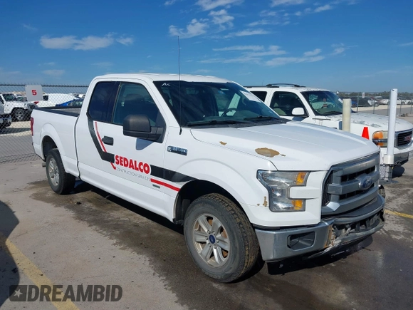 2017 Ford F-150 XL with VIN 1FTEX1CG9HKD76051, listed as a IAAI auction lot 41673314 with 236,509 mi miles and . Bid and sale history available at DreamBid. Image 1.