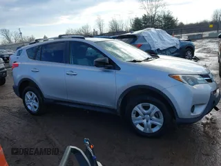 2015 Toyota RAV4 LE with VIN JTMBFREV3FJ039331, listed as a IAAI auction lot 41650536 with 155,127 mi miles. Bid and sale history available at carsss.com. Image 13.