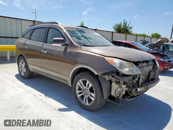 2012 Hyundai Veracruz Limited with VIN KM8NUDCC4CU194306, listed as a Copart auction lot 65523165 with 99,786 mi miles and Salvage title. Bid and sale history available at DreamBid. Image 4.