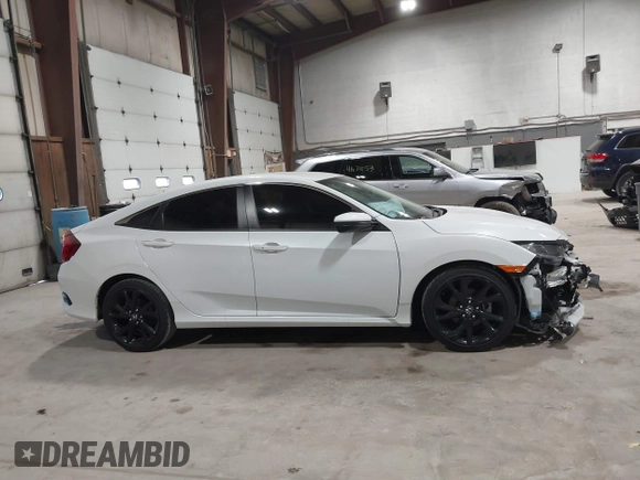 2020 Honda Civic Sedan Sport with VIN 2HGFC2F85LH600878, listed as a IAAI auction lot 41674600 with 30,143 mi miles. Bid and sale history available at carsss.com. Image 13.