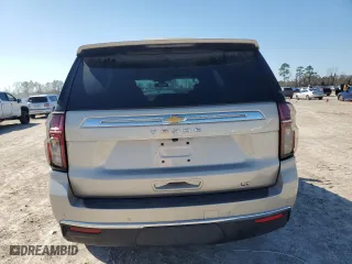 2021 Chevrolet Tahoe LT with VIN 1GNSCNKD0MR381287, listed as a Copart auction lot 46321515 with 32,965 mi miles and Clean Title. Bid and sale history available at carsss.com. Image 6.