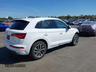 2022 Audi Q5 S line Premium Plus with VIN WA1EAAFY0N2112616, listed as a IAAI auction lot 42011925 with 67,076 mi miles and . Bid and sale history available at DreamBid. Image 4.