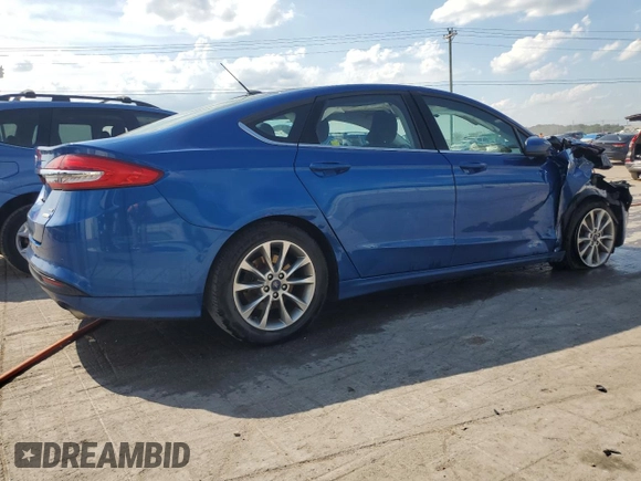 2017 Ford Fusion SE with VIN 3FA6P0HDXHR410660, listed as a Copart auction lot 64426135 with 79,936 mi miles and Salvage title. Bid and sale history available at DreamBid. Image 3.