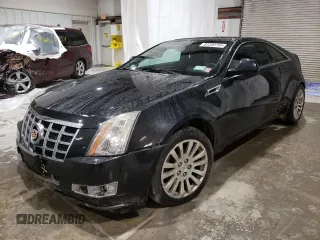 2013 Cadillac CTS Coupe Performance with VIN 1G6DM1E39D0168730, listed as a Copart auction lot 83300754 with 123,363 mi miles and Salvage Title. Bid and sale history available at carsss.com. Image 1.