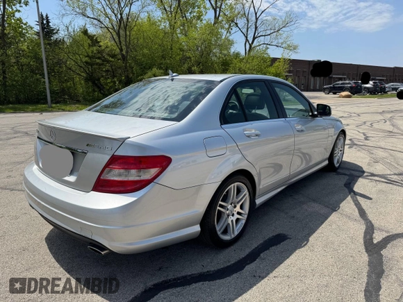 2008 Mercedes-Benz C 350 Sport with VIN WDDGF56XX8R039755, listed as a Copart auction lot 56783765 with 190,494 mi miles and Clean Title. Bid and sale history available at DreamBid. Image 4.