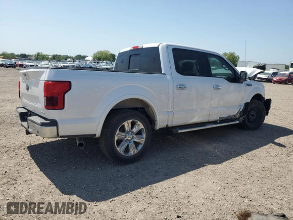 2018 Ford F-150 XL with VIN 1FTEW1CG2JKF72583, listed as a Copart auction lot 52260915 with 145,657 mi miles and Clean title. Bid and sale history available at DreamBid. Image 3.