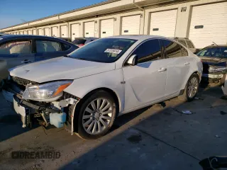 2011 Buick Regal CXL RL4 with VIN W04GS5EC2B1040189, listed as a Copart auction lot 88255935 with 182,962 mi miles and Salvage Title. Bid and sale history available at carsss.com. Image 1.