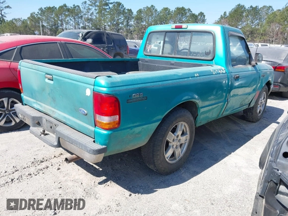 1994 Ford Ranger Splash with VIN 1FTCR10A8RPB83251, listed as a IAAI auction lot 41552632 with 211,719 mi miles. Bid and sale history available at carsss.com. Image 4.