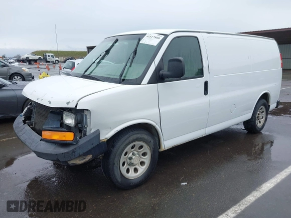 2009 Chevrolet Express Cargo z VIN 1GCFG15X991102230, wystawiony jako IAAI lot #41517800 z przebiegiem 291 167 mil mil oraz . Historia ofert i sprzedaży dostępna na DreamBid. Obrazek 2.
