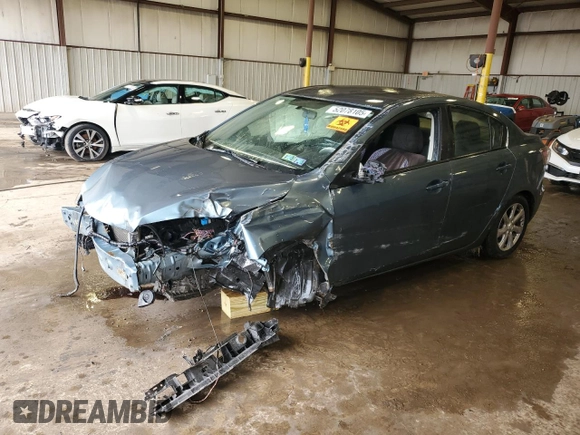 2010 Mazda 3 i SV with VIN JM1BL1SF2A1135533, listed as a Copart auction lot 52078105 with Not Provided miles and Salvage Title. Bid and sale history available at DreamBid. Image 1.