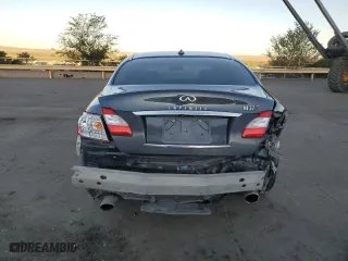2011 Infiniti M37 with VIN JN1BY1APXBM321805, listed as a Copart auction lot 72192084 with 0 mi miles and Salvage Title. Bid and sale history available at carsss.com. Image 6.