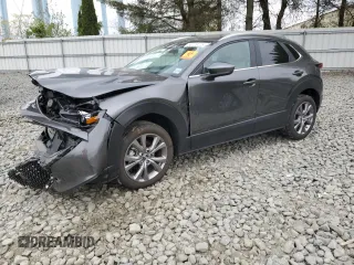 2024 Mazda CX-30 S Preferred z VIN 3MVDMBCMXRM615213, wystawiony jako Copart lot #53728725 z przebiegiem 3 735 mil mil oraz Szkoda całkowita • Salvage title. Historia ofert i sprzedaży dostępna na DreamBid. Obrazek 1.