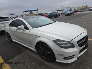 2012 Mercedes-Benz CLS-Class CLS 550 with VIN WDDLJ7DB7CA015842, listed as a Copart auction lot 51016175 with 93,350 mi miles and Clean Title. Bid and sale history available at carsss.com. Image 1.