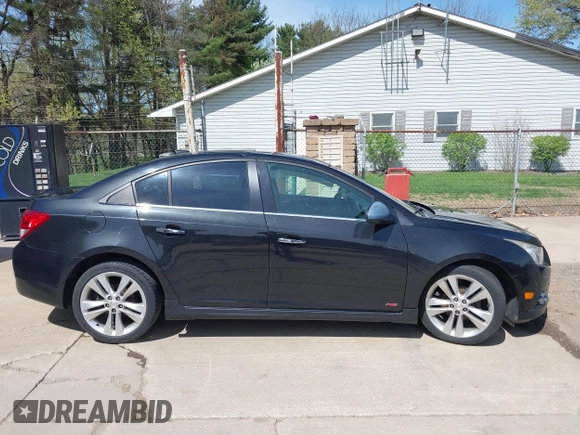 2011 Chevrolet Cruze LTZ with VIN 1G1PH5S93B7233129, listed as a IAAI auction lot 42061950 with 204,583 mi miles and . Bid and sale history available at DreamBid. Image 14.