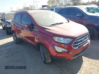 2019 Ford EcoSport Titanium with VIN MAJ3S2KEXKC272574, listed as a IAAI auction lot 41743534 with 83,248 mi miles and . Bid and sale history available at DreamBid. Image 1.