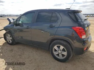 2020 Chevrolet Trax LS with VIN 3GNCJKSB1LL226826, listed as a Copart auction lot 51091065 with 54,592 mi miles and Salvage Title. Bid and sale history available at DreamBid. Image 2.