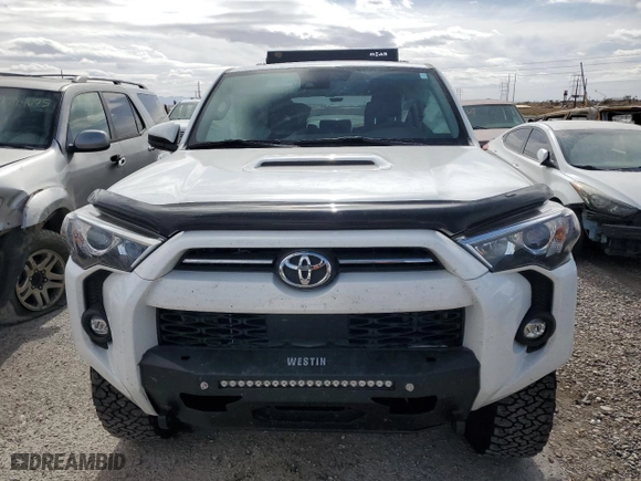 2022 Toyota 4Runner TRD Off Road with VIN JTEPU5JR1N6016088, listed as a Copart auction lot 44816615 with 56,815 mi miles and Salvage Title. Bid and sale history available at carsss.com. Image 5.