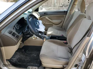 2003 Honda Civic DX with VIN 2HGES16413H905347, listed as a Copart auction lot 43320355 with 169,823 mi miles and Salvage Title. Bid and sale history available at carsss.com. Image 7.