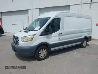 2017 Ford Transit with VIN 1FTYE2CM4HKA31492, listed as a IAAI auction lot 42264076 with 182,598 mi miles and . Bid and sale history available at DreamBid. Image 2.