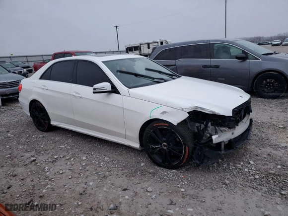 2014 Mercedes-Benz E-Class E 350 Sport with VIN WDDHF5KB7EA964650, listed as a Copart auction lot 47596735 with 105,388 mi miles and Salvage Title. Bid and sale history available at carsss.com. Image 4.