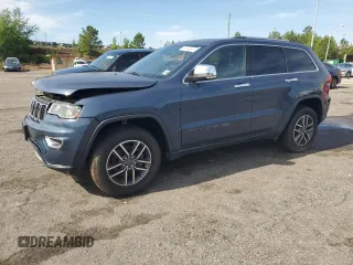 2020 Jeep Grand Cherokee Limited with VIN 1C4RJFBG0LC334839, listed as a Copart auction lot 56392495 with 43,048 mi miles and Clean title. Bid and sale history available at DreamBid. Image 1.