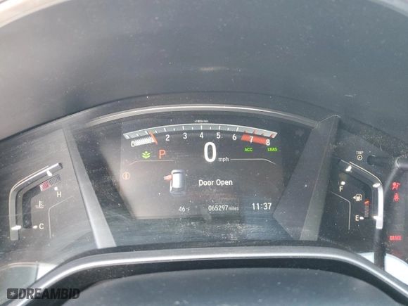 2020 Honda CR-V EX with VIN 2HKRW1H51LH423737, listed as a Copart auction lot 49885875 with 65,297 mi miles and Salvage Title. Bid and sale history available at carsss.com. Image 9.