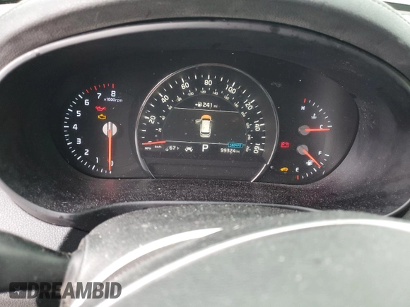 2019 Kia Sorento EX with VIN 5XYPH4A53KG536768, listed as a Copart auction lot 88137165 with 99,324 mi miles and Salvage Title. Bid and sale history available at DreamBid. Image 9.