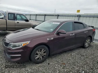 2018 Kia Optima LX with VIN 5XXGT4L34JG197158, listed as a Copart auction lot 45419455 with 99,873 mi miles and Salvage Title. Bid and sale history available at carsss.com. Image 1.