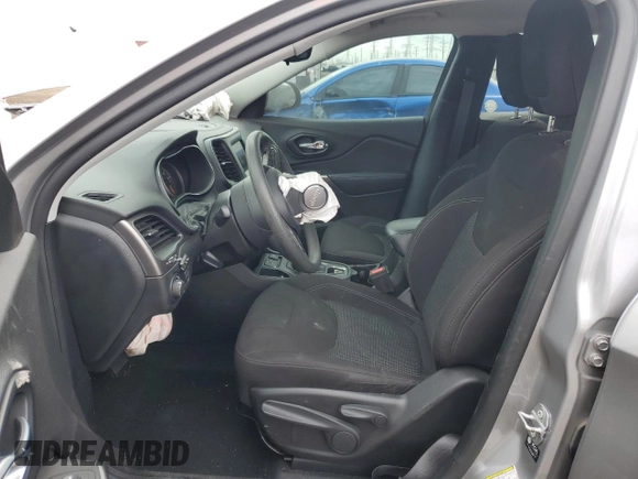 2021 Jeep Cherokee Latitude with VIN 1C4PJLCB4MD155837, listed as a Copart auction lot 54418245 with 54,232 mi miles and Salvage title. Bid and sale history available at DreamBid. Image 7.