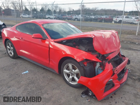 2017 Ford Mustang V6 with VIN 1FA6P8AM3H5271340, listed as a IAAI auction lot 41469159 with 92,175 mi miles and . Bid and sale history available at carsss.com. Image 1.