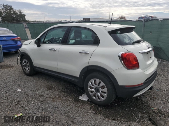 2016 FIAT 500X Pop с VIN ZFBCFXAT9GP372602, выставлен на аукционе Copart как лот 88290725 с пробегом 73 245 миль миль и Списание • Salvage title. История ставок и продаж доступна на DreamBid. Изображение 2.
