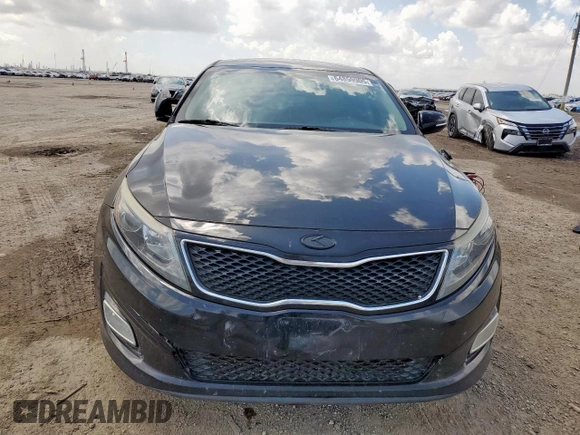 2015 Kia Optima LX with VIN 5XXGM4A75FG459375, listed as a Copart auction lot 64859905 with 156,421 mi miles and Salvage title. Bid and sale history available at DreamBid. Image 5.