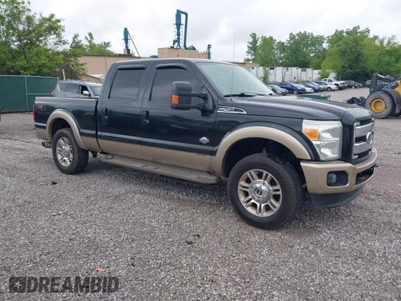 2011 Ford F-250 XL with VIN 1FT7W2BT7BEA07212, listed as a IAAI auction lot 42173034 with 267,708 mi miles and . Bid and sale history available at DreamBid. Image 1.