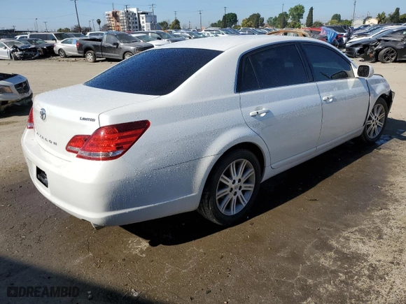 2007 Toyota Avalon XL with VIN 4T1BK36B97U251630, listed as a Copart auction lot 50369835 with 216,402 mi miles and Salvage Title. Bid and sale history available at carsss.com. Image 3.