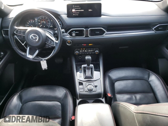 2022 Mazda CX-5 2.5 Turbo with VIN JM3KFBAY5N0647340, listed as a Copart auction lot 85123474 with 68,510 mi miles and Salvage Title. Bid and sale history available at carsss.com. Image 8.