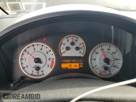 2012 Nissan Titan SV with VIN 1N6AA0EJ2CN311162, listed as a Copart auction lot 54403125 with 233,662 mi miles and Salvage title. Bid and sale history available at DreamBid. Image 9.