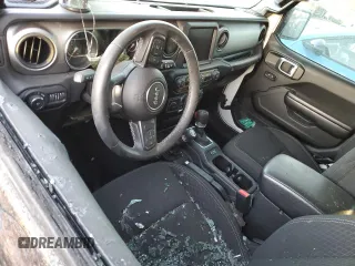 2021 Jeep Wrangler Sport S with VIN 1C4GJXAN6MW741870, listed as a Copart auction lot 42607065 with Not Provided miles and Salvage Title. Bid and sale history available at DreamBid. Image 8.