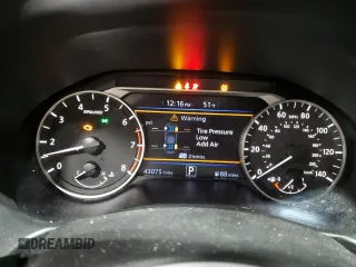 2019 Nissan Altima 2.5 SR with VIN 1N4BL4CV3KC168625, listed as a Copart auction lot 46718285 with 43,075 mi miles and Salvage Title. Bid and sale history available at carsss.com. Image 9.