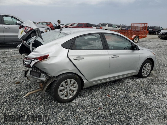 2019 Hyundai Accent SE with VIN 3KPC24A39KE056696, listed as a Copart auction lot 79672864 with 29,263 mi miles and Salvage Title. Bid and sale history available at carsss.com. Image 3.