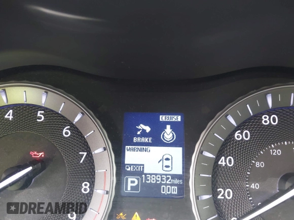 2015 Infiniti Q70 with VIN JN1BY1PP9FM601468, listed as a IAAI auction lot 41745618 with 138,932 mi miles and . Bid and sale history available at DreamBid. Image 15.